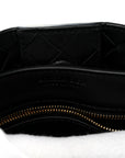 Nappa Intrecciato Small Andiamo Shoulder Bag Black
