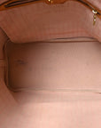 Damier Azur Neo Neverfull MM Rose Ballerine