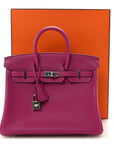 Swift Birkin 25 Rose Pourpre
