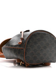 Triomphe Canvas Calfskin Folco Backpack Tan