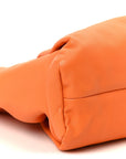 Smooth Butter Calfskin Small The Shoulder Pouch Light Orange