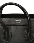Smooth Calfskin Nano Luggage Black