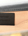 GG Supreme Monogram Bees Small Padlock Shoulder Bag Black
