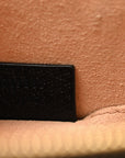 Calfskin GG Web Small Ophidia Dome Shoulder Bag Black