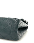 Aged Calfskin Quilted 2.55 Reissue 226 Flap Green