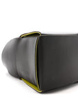 Nappa Maxi Intrecciato Medium Arco Tote Fondant Kiwi