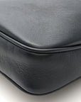 Natural Smooth Calfskin Rodeo Sling Pochette Black