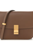 Box Calfskin Medium Classic Box Flap Bag Camel