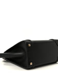 Smooth Calfskin Micro Luggage Black