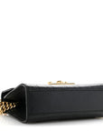 GCCIssima Small Padlock Shoulder Bag Black