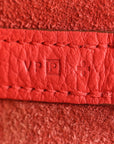 Taurillon Clemence Picotin Lock 18 PM Rouge Pivoine
