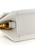 Smooth Calfskin Le Chiquito White