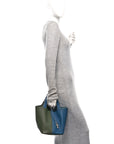 Taurillon Clemence Casaque Picotin Lock 22 MM Bleu Thalassa Canopee