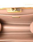 Saffiano City Calf Light Frame Bag Cammeo