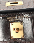 Matte Alligator Festival Kelly Bag Charm Ebene