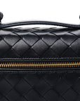 Calfskin Intrecciato Bang Bang Vanity Case Nocturnal