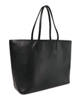 DOLCE GABBANA Calfskin Medium Fefe Tote Black