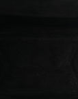 Soft Grained Calfskin Sangle Bucket Bag Black