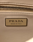 Nappa Antique Medium Re-Edition 2001 Two Handle Bag Deserto