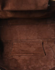 Supple Shiny Lambskin Large New Luggage Brick
