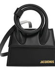 Smooth Calfskin Le Chiquito Noeud Black