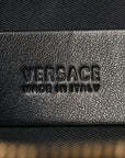 Nappa La Medusa Studded Zip Pouch Card Holder Black