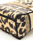 Canvas Mini Mizza Embroidered Lady D-Lite Beige Multicolor