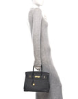 Togo Birkin 30 Black