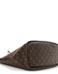 Monogram Calfskin Neo Neverfull Inside Out MM Tan
