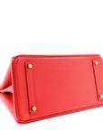 Epsom BIRKIN 30 Rouge de Coeur