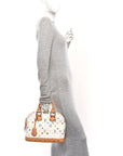 Monogram Multicolor Alma PM White