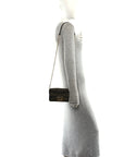Fabric Jacquard FF 1974 Mini Baguette Tobacco Moro Black
