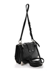 Glace Calf Soft Cahier Bag Black Astrale