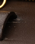 Lizard Medium Classic Box Flap Bag Natural