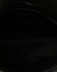 Lambskin Quilted Small Loulou Puffer Monogram Chain Satchel Black