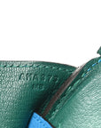 Togo Verso Birkin 30 Bleu Zanzibar Malachite