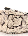 Snakeskin Matelasse Aria Mini GG Marmont Top Handle Shoulder Bag Roccia