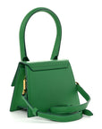 Smooth Calfskin Le Chiquito Moyen Green