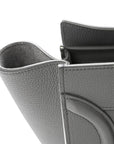 Baby Drummed Calfskin Micro Luggage Kohl