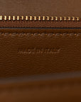 Box Calfskin Medium Classic Box Flap Bag Camel