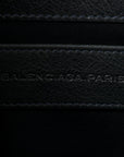 Agneau Giant 12 Rose Gold Hardware Envelope Clutch Anthracite