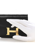 Lizard Constance Slim Wallet Black