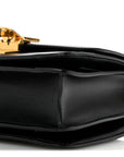 Box Calfskin Small Classic Box Flap Bag Black