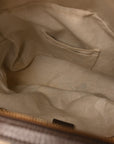 GG Supreme Monogram Medium Ophidia Day Backpack Brown