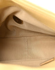 Lambskin Quilted Medium CHNL 19 Flap Yellow