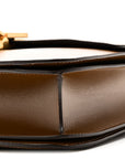 Box Calfskin Medium Classic Box Flap Bag Camel