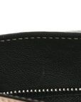 Calfskin Small Puzzle Bag Sand Soft White Black