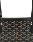 Goyardine Bonbonniere Bag Black