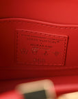 LV X TM Taurillon Cerises Capucines BB Rouge