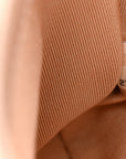Lambskin Quilted Small Trendy Spirit Top Handle Bag Beige